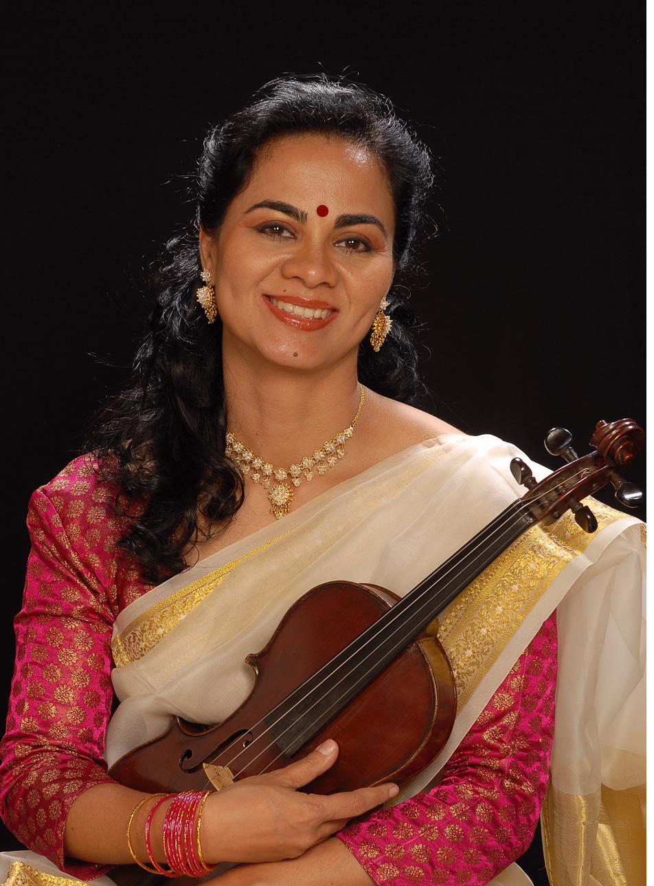 Dr. Sangeeta Shankar with her violin